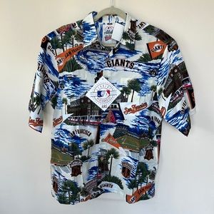Reyn Spooner San Francisco Giants Hawaiian Shirt. New with Tags.